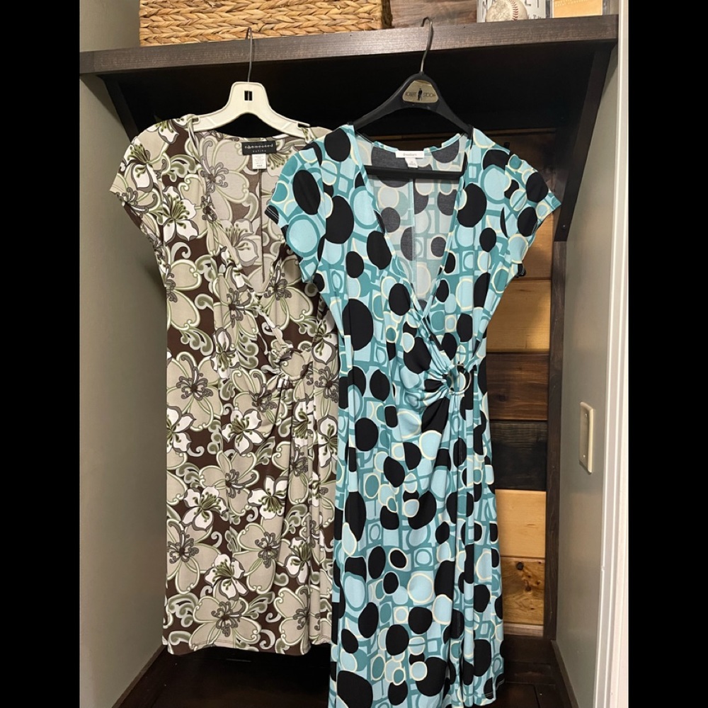 2 dresses for $30/Sizes 10 & 10 petite(petite is a little shorter in length).